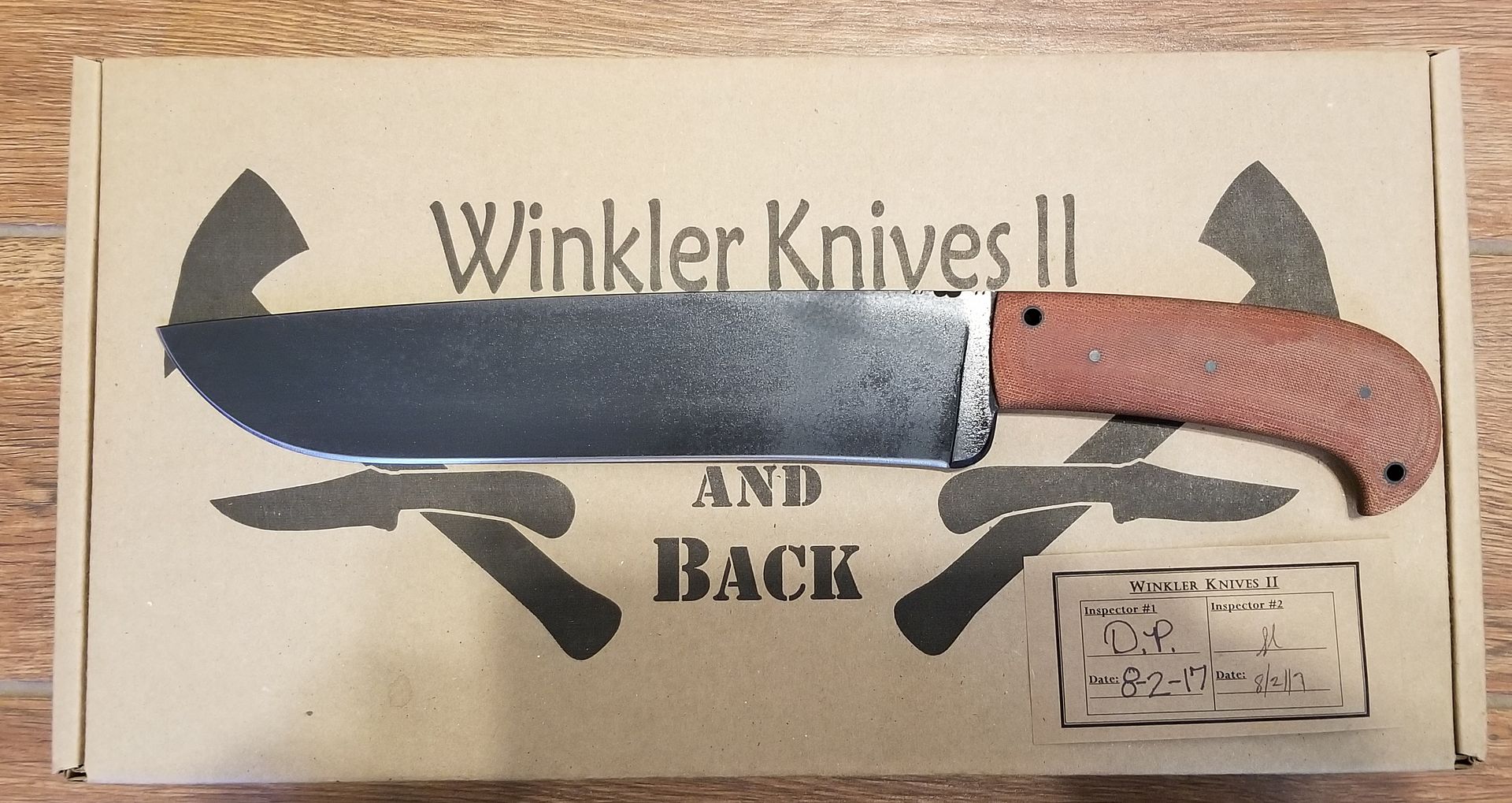 Price drop Winkler Camp Knife
